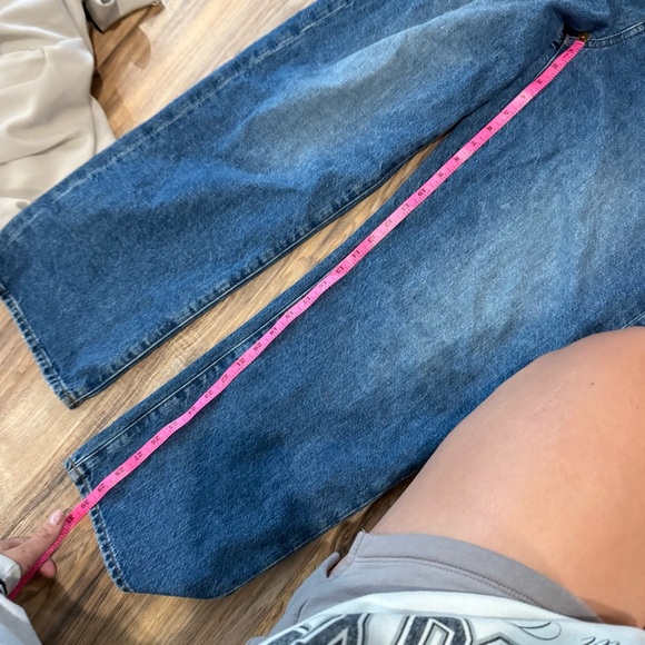 Madewell Low-Slung Straight Jeans Palmina Wash - Picture 7 of 10